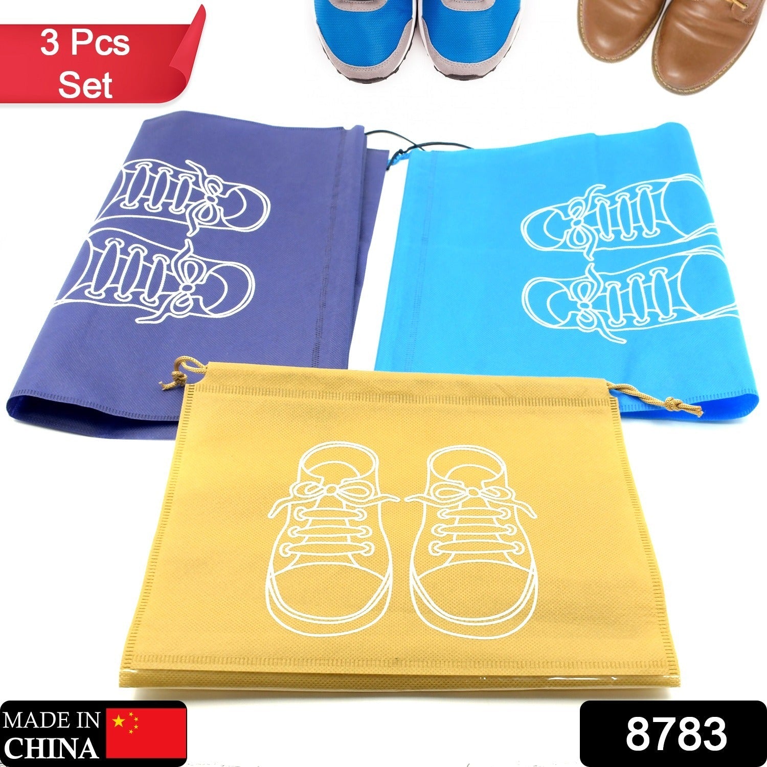 8783 BEACH BAG SHOES STORAGE BAG CLOSET ORGANIZER NON-WOVEN TRAVEL PORTABLE BAG WATERPROOF POCKET CLOTHING CLASSIFIED HANGING BAG SHOE BAG LUGGAGE TRAVEL PORTABLE SHOE POUCH NON WOVEN TRANSPARENT WINDOW (3 PC ) 8783 BEACH BAG SHOES STORAGE BAG CLOSET ORGANIZER NON-WOVEN TRAVEL PORTABLE BAG WATERPROOF POCKET CLOTHING CLASSIFIED HANGING BAG SHOE BAG LUGGAGE TRAVEL PORTABLE SHOE POUCH NON WOVEN TRANSPARENT WINDOW (3 PC )